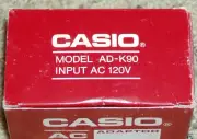 Vintage AC to 9V DC Casio Adaptor AD-K90 for liquid crystal display module 850mA
