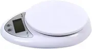 5KG/1g Digital Kitchen Food Scale for Cooking Barking Grams Ounces Pound Kilogram Units Switchable 120s Shutdown Automatically