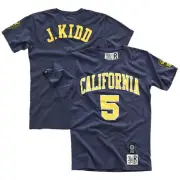 Men's Roots of Fight Jason Kidd Navy Cal Bears Name & Number T-Shirt