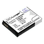Battery for SeaLife DC2000 Pro ZOOM 247-9036 Q4 Camera SL7404 SL747 BT-02 1050mA