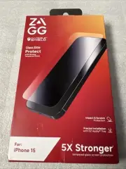 ZAGG Invisible Shield Glass Elite Screen Protector 5X iPhone 15 - SEALED NEW!