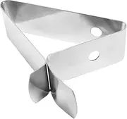 Temperature Probe Clip - Stainless Steel Temperature Gauge Clips | User-Friendly Temp Probe Clamp, Food-Grade Temp Gauge Clips for Cooking Enthusiast
