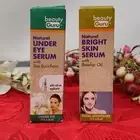 (2)Beauty Guru Under Eye & Bright Skin Serum 100% Natural NIB NEW