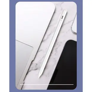 【ITP202時尚白】iPad專用款二代防誤觸細字主動電容式觸控筆