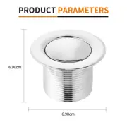 Drain Filter Plug Sink Hair Stopper Bathtub Drainer Foot Step On