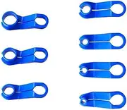 TJHypenete 7Pcs Fuel Line Disconnect Removal Tool Set, Car Air Conditioner Fuel Line Quick Disconnect Tool Kit, Fuel Line Repair Tool, Transmission Oil Line Compressor Hose Connect Quick Release Tool