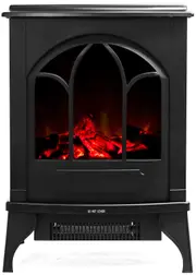 16" Free Standing Electric Fireplace Heater 01