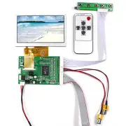 VGA 2AV Reversing LCD Driver Board With 4.3" 480x272 LCD Display