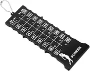 GANAZONO Portable Golf Score Counter Device Compact Golfing Scoring Tool with Keychain Lightweight and Easy to Carry for Golf Enthusiasts and Present