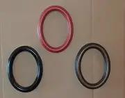 3x5 oval picture frame multiple colors (sold as a group)