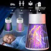 Mosquito Insect Killer LED Light Electric Fly Bug Zapper Trap Catcher Lamp USB