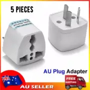 5x US UK EU To AU AUS Australian Universal Power Plug 3 Pin Adapter Converter
