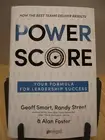 Book POWER SCORE By Geoff Smart Randy Street Alan Foster success leadership team