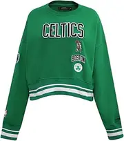 Pro Standard Women's NBA Boston Celtics Retro Classics Crewneck Sweatshirt