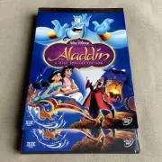 Walt Disney: Aladdin (DVD 1992 NEW + Slipcover) Original Animated Robin Williams