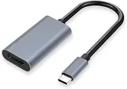 USB C to HDMI 8K Adapter, LYSYOL Type-C to HDMI Converter, Compatible with Thunderbolt 3, DP 1.2/1.4 alt Mode Support 8K 60Hz, 3D, Copy & Extended Display for Laptop, MacBook Pro, UHDTV, etc
