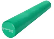 Fortress Round Foam Roller (90x15cm) w/ Exercise Chart - Green