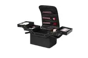 STORFEX Portable Makeup Carrying Train Case - Black