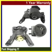 Motor & Trans Mount Set 3PCS Fits 1995-1998 Mazda Protege 1.8L 6433 6434 6471 (for: Mazda)
