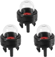 3pcs Snap in Primer Bulb Pump, Carburetor Primer Bulb Replacement Part Compatible with Small Engines Weedeater Walbro 188-512 WT-23A Poulan Echo Chainsaws Ryobi BP42 Homelite Bolens Trimmer Blower