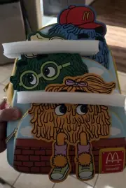 Loungefly McDonalds Fry Kids Mini Backpack Standard