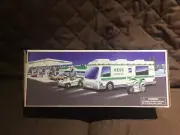 NEW 1998 Hess Recreation Van with Dune Buggy and Motorcycle W/ 2 ASSORTED BAGS