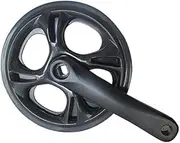 Exercise Bike Crank， Crankset 42T Bike Crankset Single Speed Chain Wheel Square Hole Road Folding Bike Fixed Gear 01