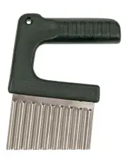 [Appetito] Crinkle Vegetable Slicer in Black