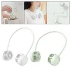 Hanging Neck Fan Wearable Foldable Neck Fan for Hiking Sports Indoor Outdoor