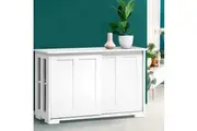 Artiss Buffet Sideboard Sliding Doors - SERA White