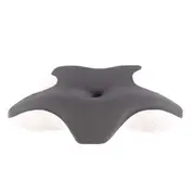 Cervical Pillow for Neck and Shoulder,Contour Memory Foam Pillow,Ergonomic Neck Support Pillow for Side Back Stomach Sleepers with Pillowcase,Grey