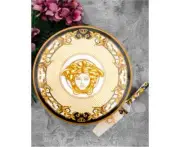 Medusa Luxe Gold Cake Stand with Matching Cake Server - New Bone China