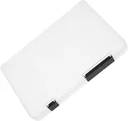 TEMPNAP Portable Clear Plastic Storage Box Buckle Closure for Documents Scrapbook and Office Supplies Lightweight and Design for Easy Organization and Transport