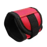 2 Pcs Strong Magnetic Wristband Adjustable Tool For Screws Nails Nuts Bolts Drill Bits Tool Kit