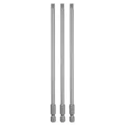 3pcs SL5.0 Slotted Screwdriver Bits 6" Long Magnetic Head Screw Driver Drill Bit