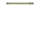 Cafe CXADTH1PMCG Brushed Brass Dishwasher Handle Kit