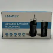 Kimafun G120 Black Headset Handheld Wireless Lavalier Microphone System