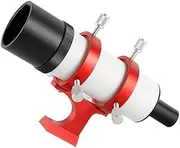7x50mm 8x50mm 9x50mm Optical Star Searching Mirror and Red Bracket Searching Astronomical Telescope Accessories(9x50 Red)