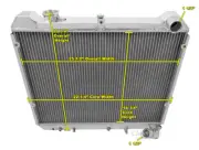 3 Row Racing Champion Radiator for 1983 1984 1985 Mazda RX-7 R2 Engine #CC097 (for: Mazda)