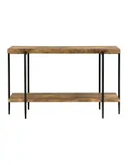 [IHOMDEC] Extra Long Console Sofa Table in Dark Brown