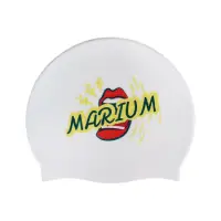 在飛比找蝦皮購物優惠-薇薇小舖🎁全新Marium大人矽膠泳帽 8623