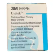 3M ESPE STAINLESS STEEL DENTAL CROWN Primary Molar - 5pc in Box UR 4