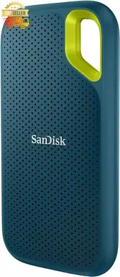 SanDisk 1TB Extreme Portable SSD - 1050MB/s, USB-C, USB 3.2, Rugged Drive