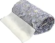 Romance Kosugi Official Nemuri Atelier Towel Blanket, Single, Made in Japan, V&A (Victoria & Albert Museum) Strawberry Thief Pattern, Gentle on The Skin, Pile Yarn, 100% Cotton Material, Blue