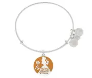 BELLE Alex & Ani Bracelet FIND TRUE BEAUTY WITHIN Silver Disney Park Authentic