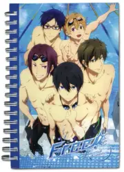 Free! Characters Swimsuit Anime Hardcover Notebook GE-43510