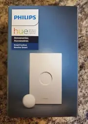 NEW Phillips Smart Button for Hue Smart Lights Smart Light Control White ZIGBEE