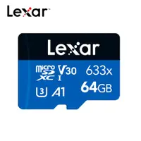 在飛比找PChome24h購物優惠-Lexar 雷克沙 633x microSDXC UHS-I