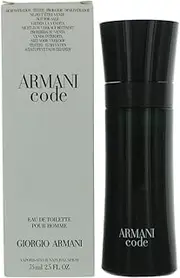 Giorgio Armani Code Men's 2.5 Fl Oz Eau de Toilette Spray (Plain Box Packaging)