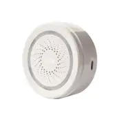 WiFi Alarm Sensor Siren Temperature Sensor Humidity Alarm Work with Amazon Google Home Assistant IFTTT Tuya